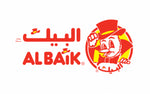 Albaik is a major fast food restaurant chain in Saudi Arabia that primarily sells broasted chicken and shrimp with a variety of sauces.